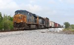 SB freight just past the connection with Port of Bienville